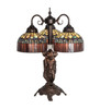 Meyda 23" High Tiffany Candice 3 Light Table Lamp