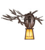 Meyda 16" Wide Pine Branch Valley View Left Wall Sconce - 245636