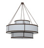 Meyda 66" Wide Jayne 3 Tier Pendant