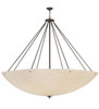 Meyda 70" Wide Madison Inverted Pendant