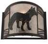 Meyda 12" Wide Fox On The Loose Right Wall Sconce