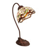 Meyda 18" High Roseborder Desk Lamp - 247780