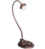 Meyda 18" High Delta Jadestone Desk Lamp