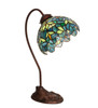 Meyda 18" High Nightfall Wisteria Desk Lamp