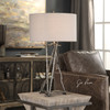 Uttermost Lakota Brushed Nickel Lamp