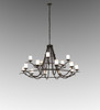 Meyda 78" Wide Octavia 15 Light Chandelier