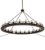 Meyda 72" Wide Barbury 24 Light Chandelier