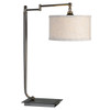 Uttermost Lamine Dark Bronze Desk Lamp