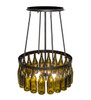 Meyda 26" Wide Tuscan Vineyard 20 Light Wine Bottle Chandelier