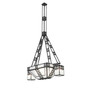 Meyda 70" Long Monaca Oblong Chandelier