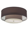 Meyda 30" Wide Cilindro Textrene Two Tier Pendant