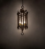 Meyda 28" Wide Gordes 3 Light Chandelier