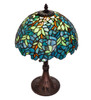 Meyda 17" High Nightfall Wisteria Table Lamp