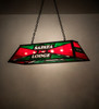 Meyda 48" Long Personalized Sapata Lodge Oblong Pendant