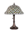 Meyda 19" High Diamond & Jewel Table Lamp