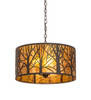 Meyda 20" Wide Winter Maple Pendant