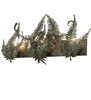 Meyda 28" Wide Fern Vanity Light