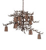 Meyda 52" Wide Pine Branch Valley View 12 Light Chandelier