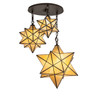 Meyda 25" Wide Moravian Star 3 Light Cascading Pendant