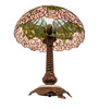 Meyda 23" Wide Tiffany Cabbage Rose Table Lamp