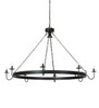 Meyda 60" Wide Suffolk 8 Light Chandelier