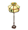 Meyda 63" High Poker Face Floor Lamp