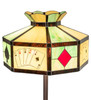 Meyda 63" High Poker Face Floor Lamp