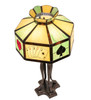 Meyda 32.5" High Poker Face Table Lamp