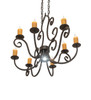 Meyda 36" Long Clifton 8 Light Chandelier