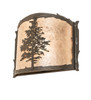 Meyda 12" Wide Tamarack Wall Sconce
