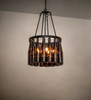 Meyda 17" Wide Wine Bottle Chandelier