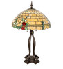 Meyda 33" High Duffner & Kimberly Hollyhock Table Lamp