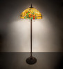 Meyda 62" High Duffner & Kimberly Hollyhock Floor Lamp