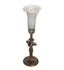 Meyda 15" High Gray Nouveau Lady Accent Lamp