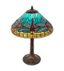 Meyda 23" High Tiffany Dragonfly Table Lamp