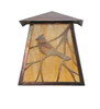 Meyda 9" Wide Stillwater Song Bird Wall Sconce