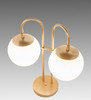 Meyda 21" High Bola Deux 2 Light Table Lamp