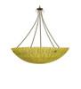 Meyda 46" Wide Hand Painted Estratto Inverted Pendant