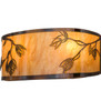 Meyda 20" Wide Stoneycreek Mountain Pine Wall Sconce