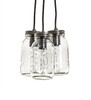 Meyda 9" Wide Mason Jar 3 Light Pendant - 255331