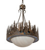 Meyda 26" Wide Tall Pines Inverted Pendant