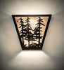 Meyda 13" Wide Tall Pines Wall Sconce