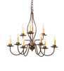 Meyda 28" Wide Earl 9 Light Chandelier