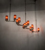 Meyda 118" Long Cero 14 Light Oblong Chandelier