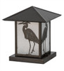 Meyda 10" Square Heron Pier Mount