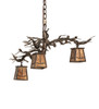 Meyda 24" Wide Pine Branch Valley View 3 Light Chandelier