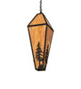 Meyda 12.5" Square Lone Pine Pendant