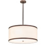 Meyda 28" Wide Cilindro Textrene Pendant