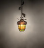 Meyda 7" Wide Greenbriar Oak Mini Pendant