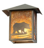 Meyda 9" Wide Seneca Bear Creek Wall Sconce